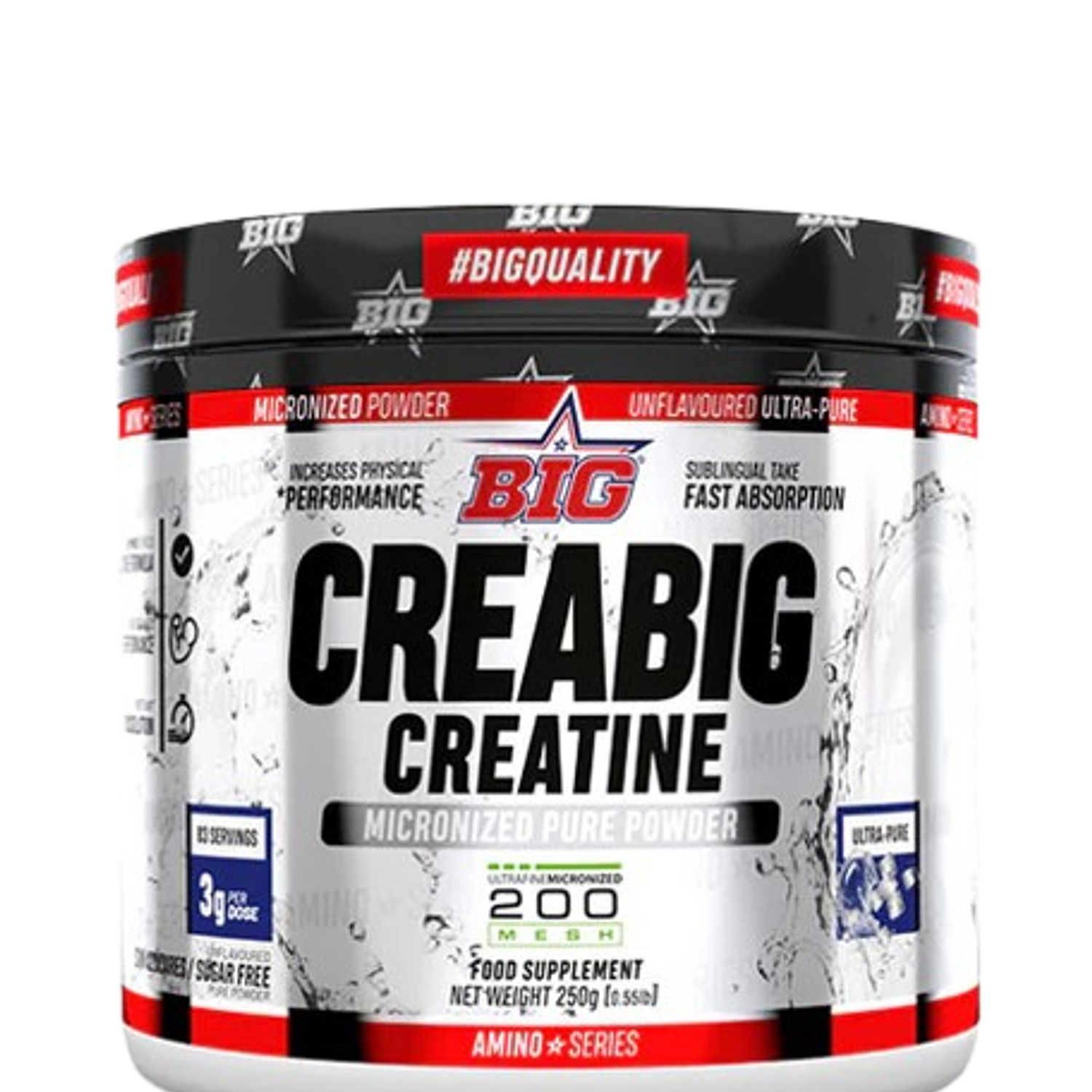 Creabig (250GR) Creatine Mesh Ultra Neutral