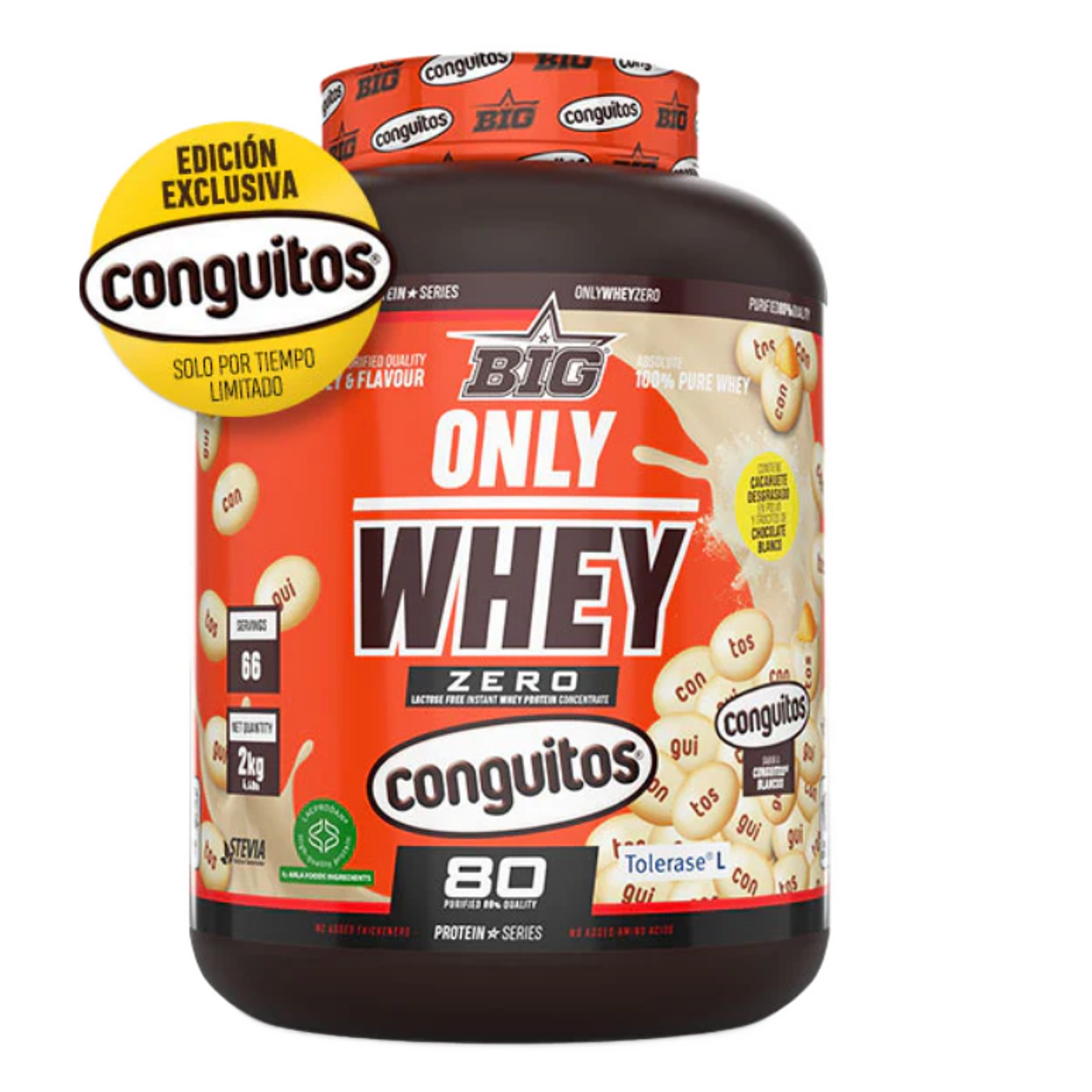 Only Whey Zero (2KG) White Conguitos