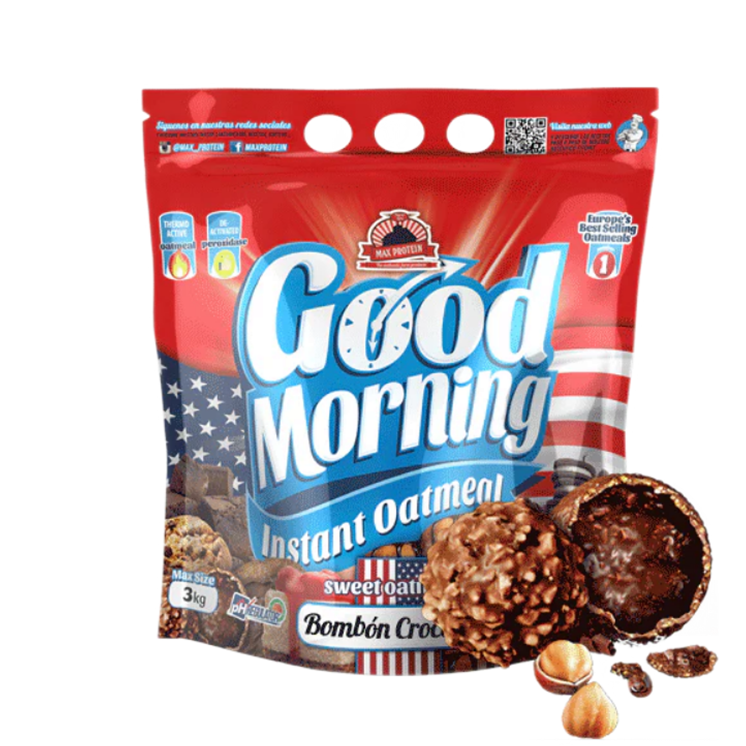 Good Morning Instant Oatmeal 3KG  12