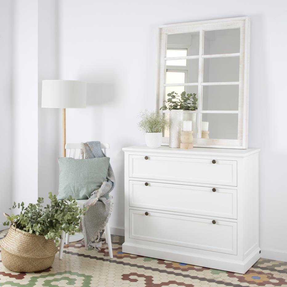 Comoda Cajonera Old White 9 Cajones MSA