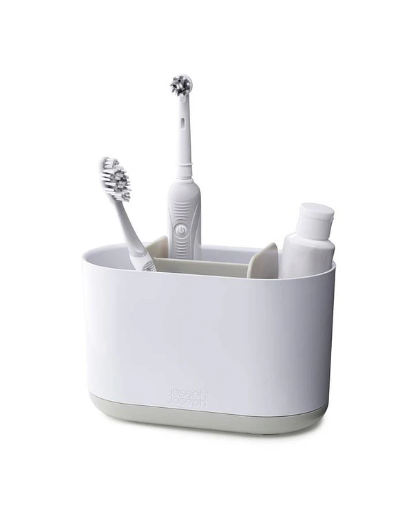 Porta Cepillo Duo Bath Gris | L