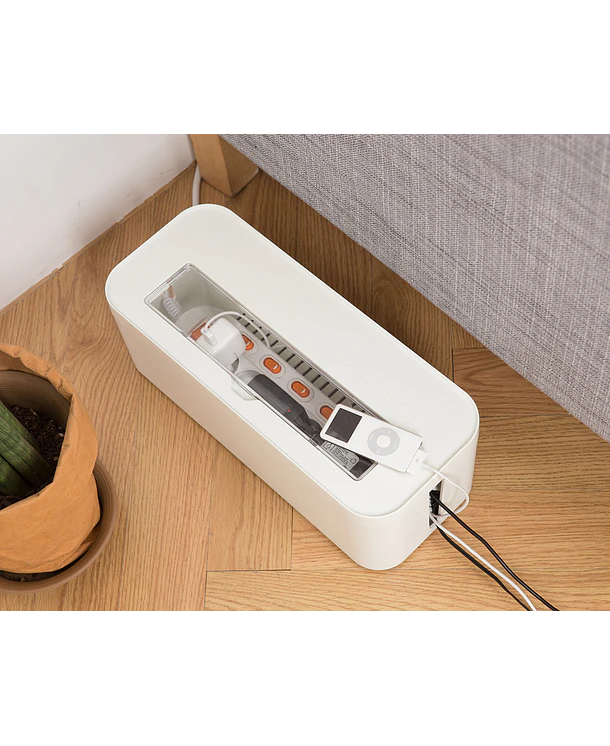 Organizador Cables O+ Blanco