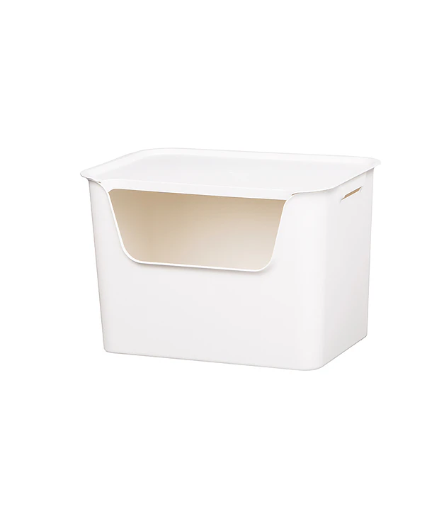 Caja Almacenamiento EL L Marfil