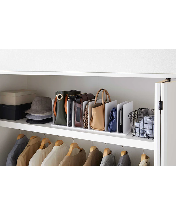 Organizador de Carteras Set de 2 | Blanco