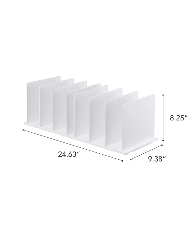 Organizador de Carteras Set de 2 | Blanco