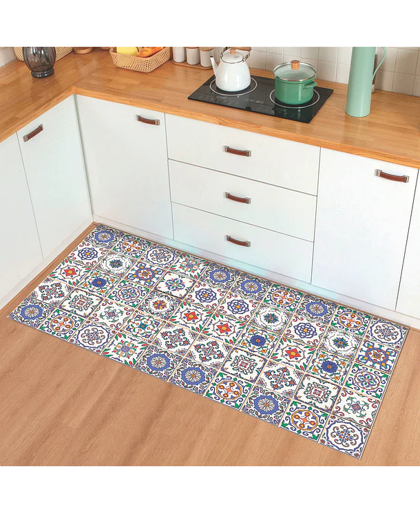 Alfombra Vinílica | Baldosa Española | 70 x 140 cm