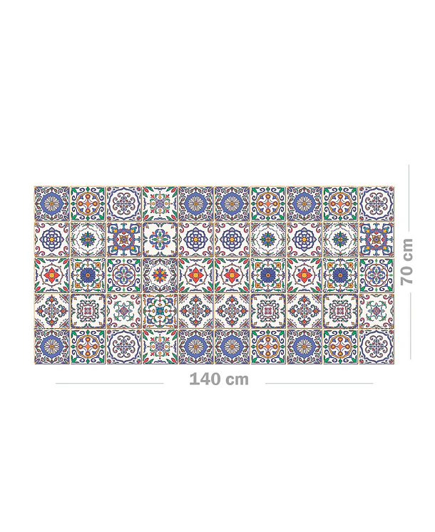 Alfombra Vinílica | Baldosa Española | 70 x 140 cm