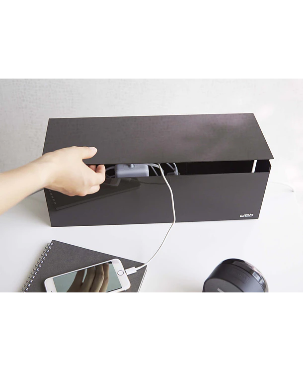 Organizador para Cables Negro