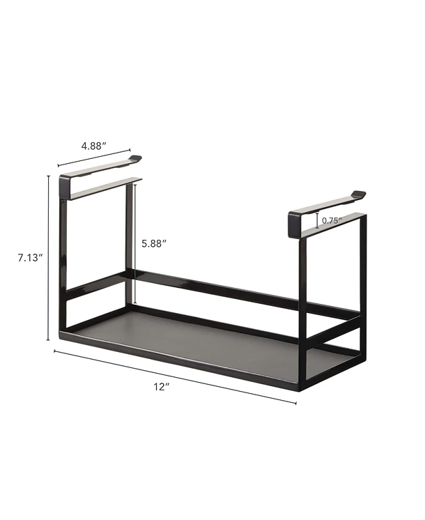 Repisa Colgante L | Negro