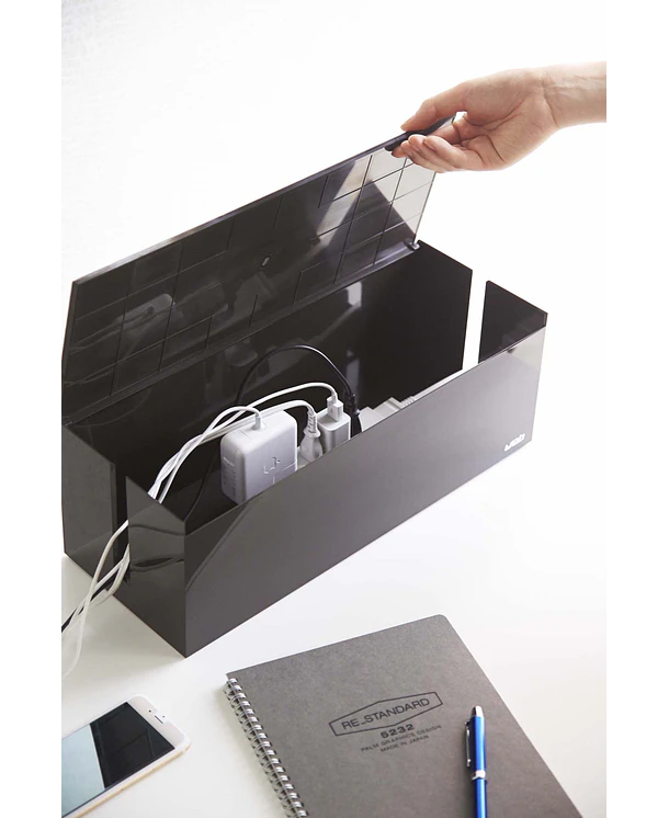 Organizador para Cables Negro