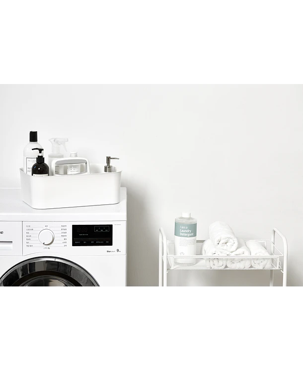 Organizador Porta Grande Marfil y Gris