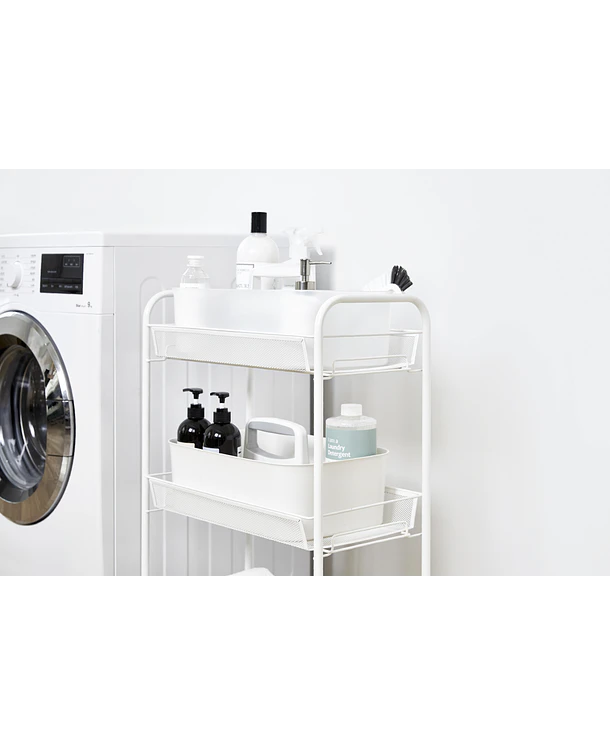 Organizador Porta Grande Marfil y Gris
