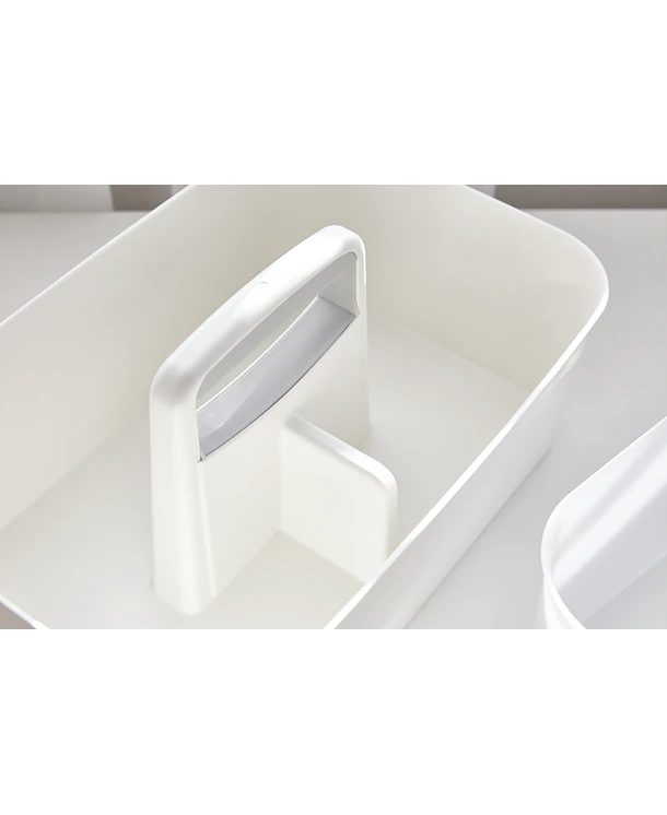 Organizador Porta Grande Marfil y Gris