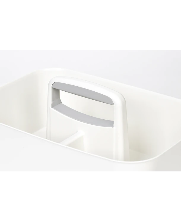 Organizador Porta Grande Marfil y Gris