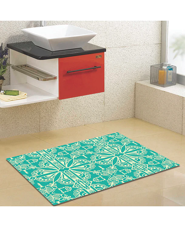 Alfombra Vinílica | Mandala Flor | 50 x 70 cm