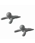 Set de 2 topes de Puerta Buddy | Gris - Image 5