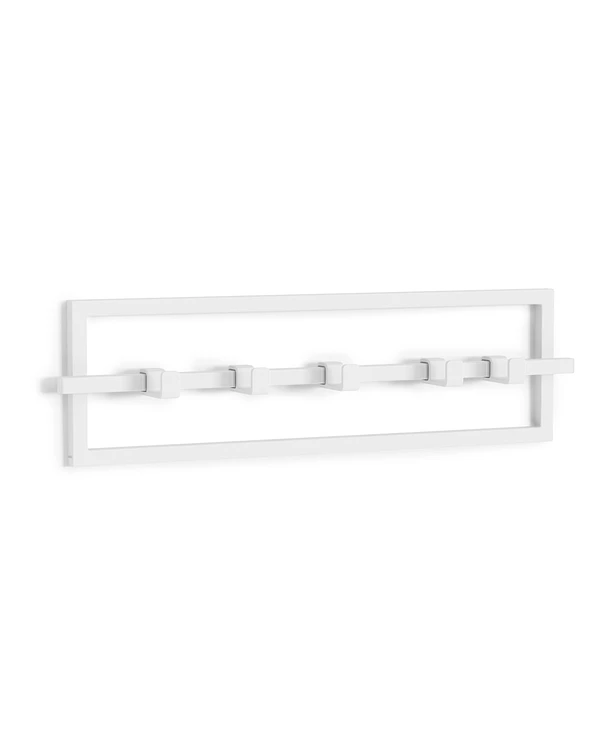 Perchero Cubiko 5 Ganchos | Blanco
