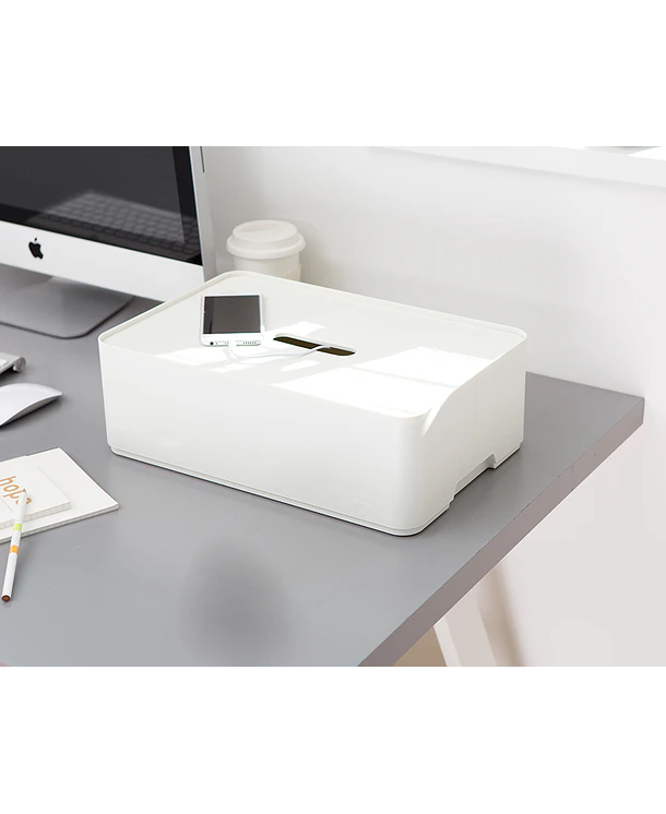 Caja organizadora Opera M Marfil