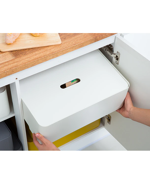 Caja organizadora Opera M Marfil