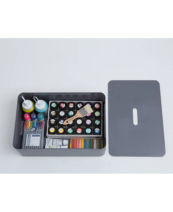 Caja organizadora Opera M Gris