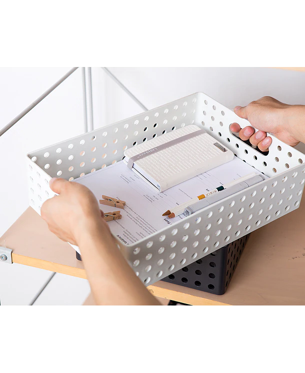 Organizador MyRoom A4 Marfil