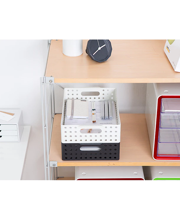 Organizador MyRoom A4 Marfil