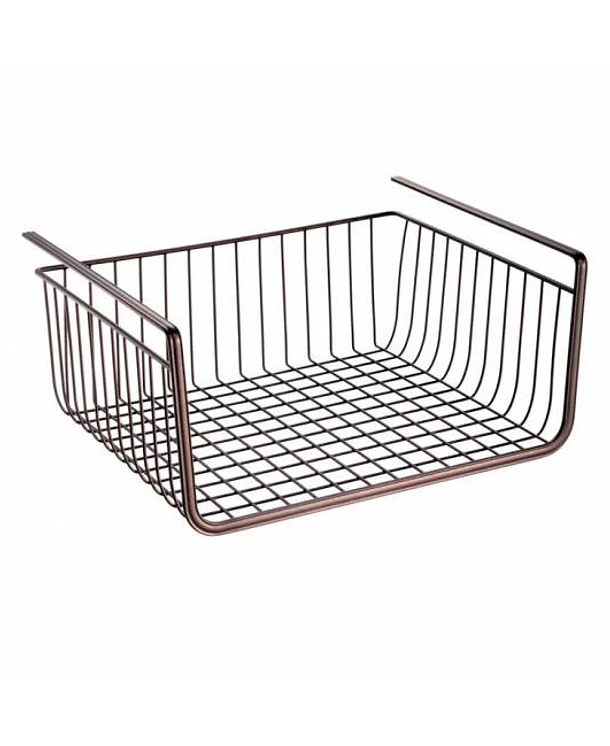 Canasto Estante Organizador York | Bronce