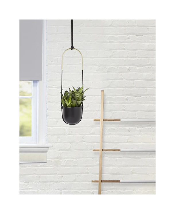 Maceta Colgante Bolo | Negro