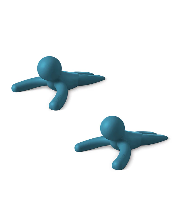 Set de 2 Topes de Puerta Buddy | Azul
