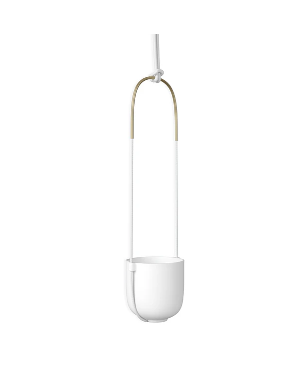 Maceta Colgante Bolo | Blanco