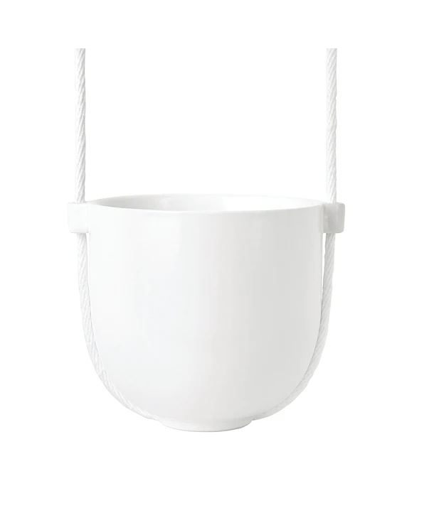 Maceta Colgante Bolo | Blanco