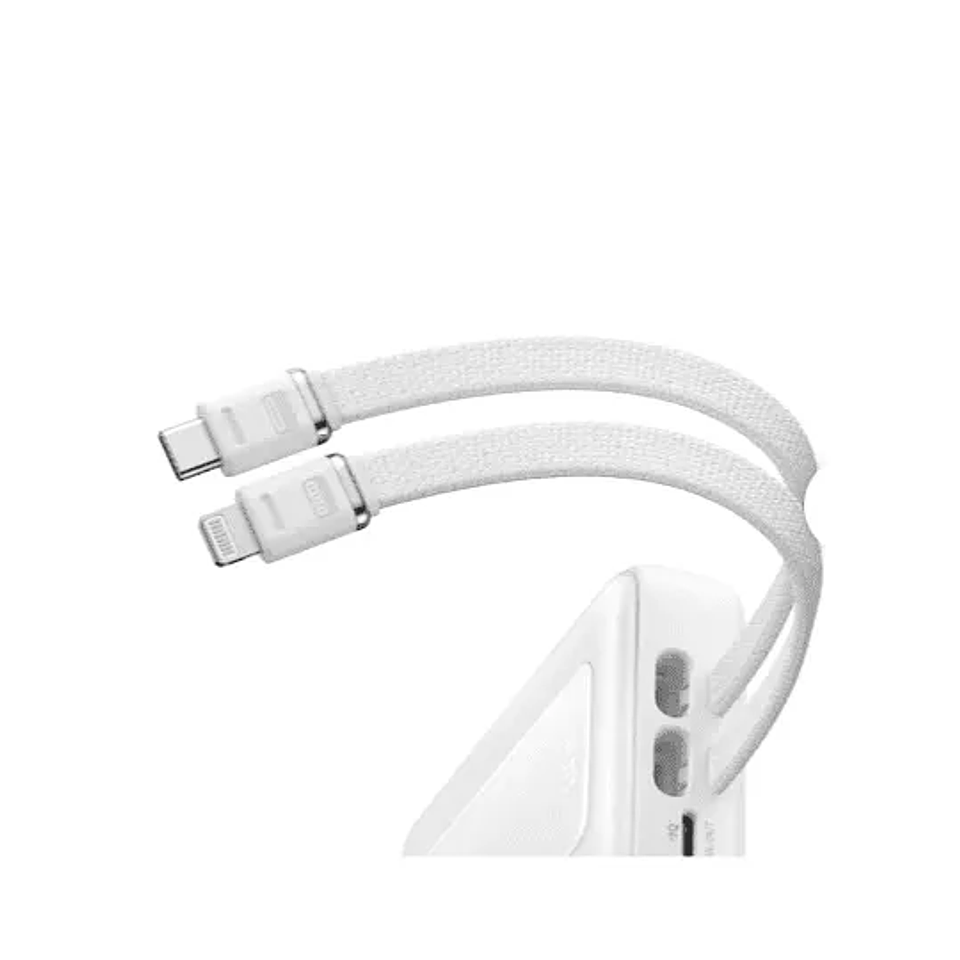 Powerbank Anker 20000mAh USB-C 30W con cables integrados portátil 3