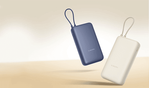 Powerbank con cable integrado portatil usb-c Xiaomi 20000mAh 
