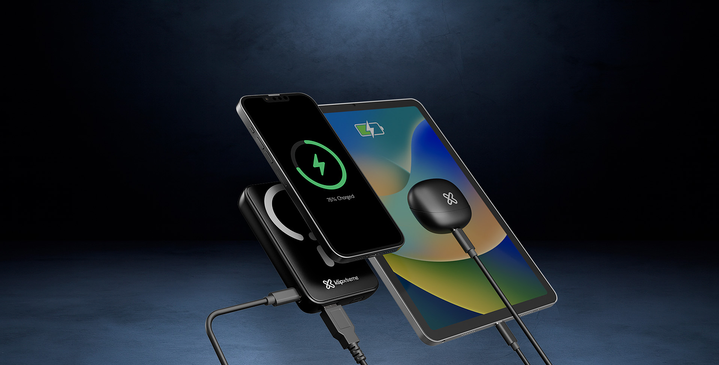 Powerbank portátil USB-c Magnetico 10000mAh KlipXtreme KPB-650 3