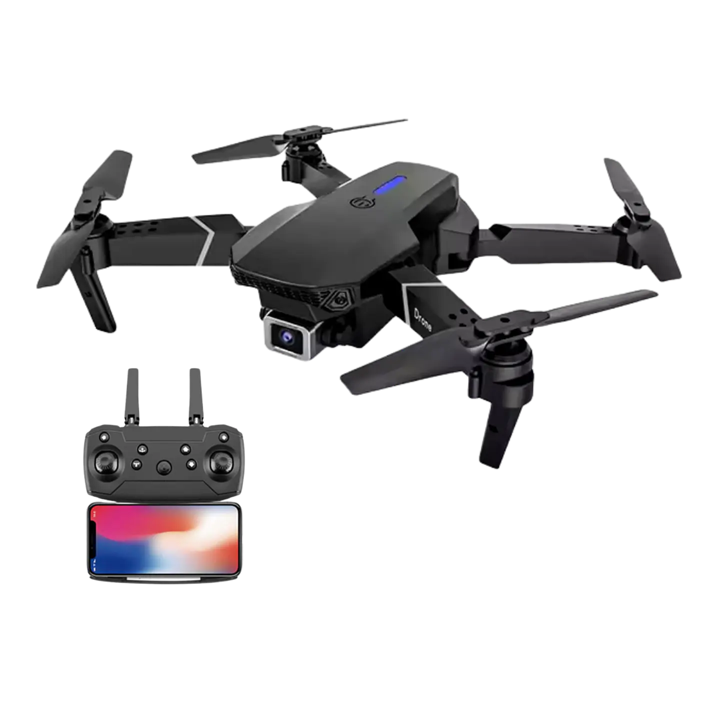 Dron E88 pro - 3 baterías (Pack vuelo extendido) 1