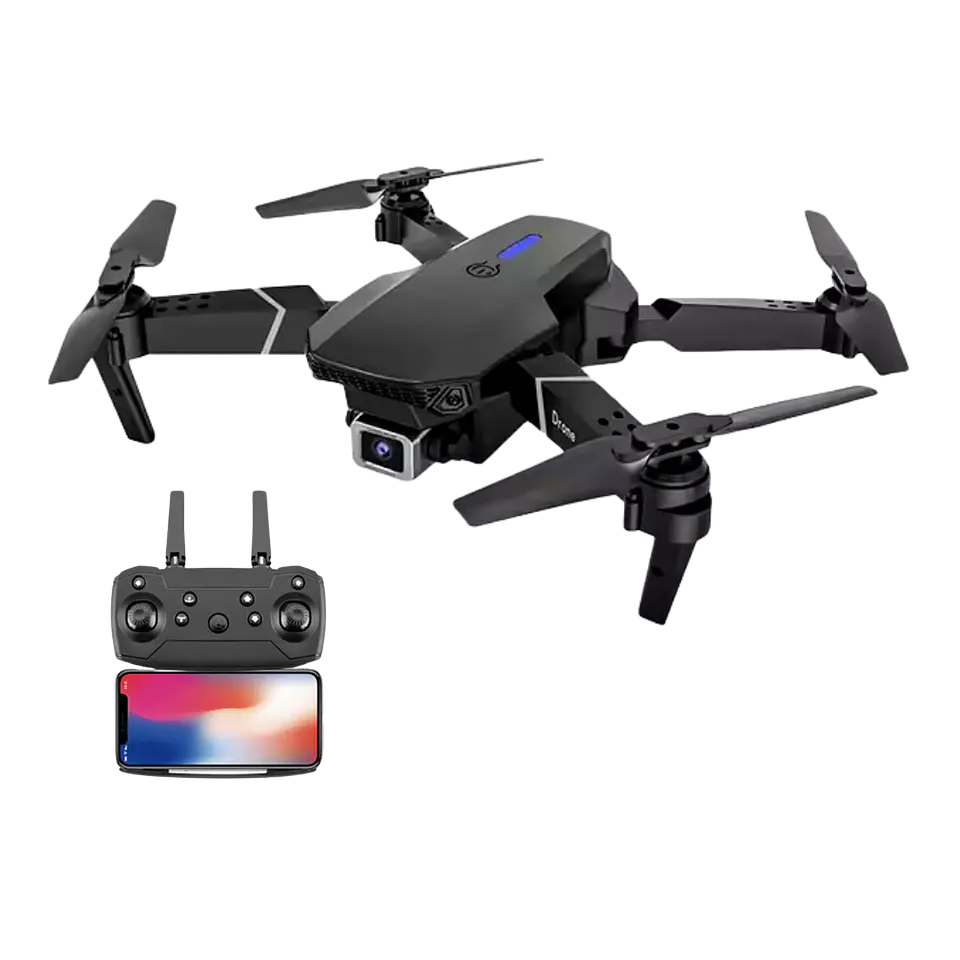 Dron E88 pro - 3 baterías (Pack vuelo extendido) 1