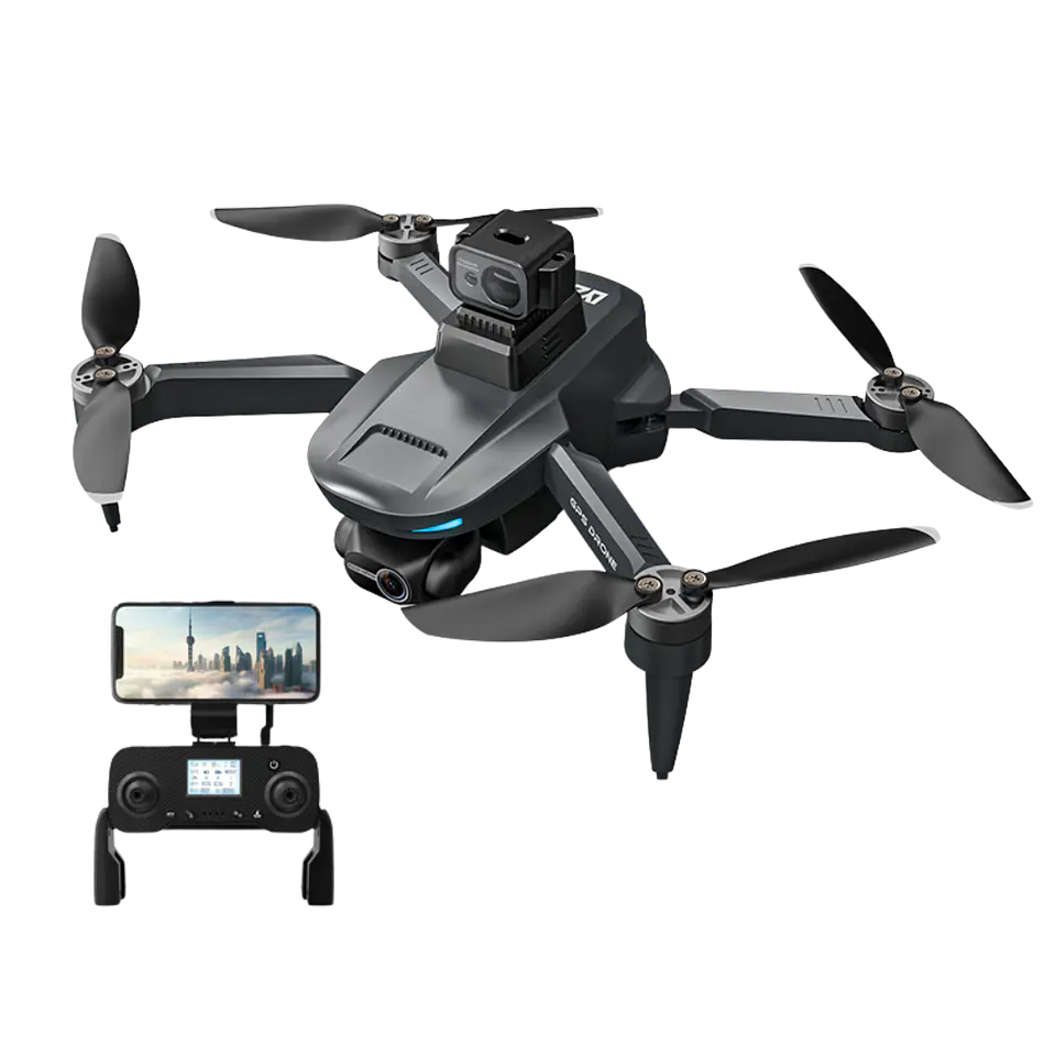 Dron L200 pro max - Gimbal de 2 ejes, Gps y 3 Baterías (Pack vuelo extendido) 1
