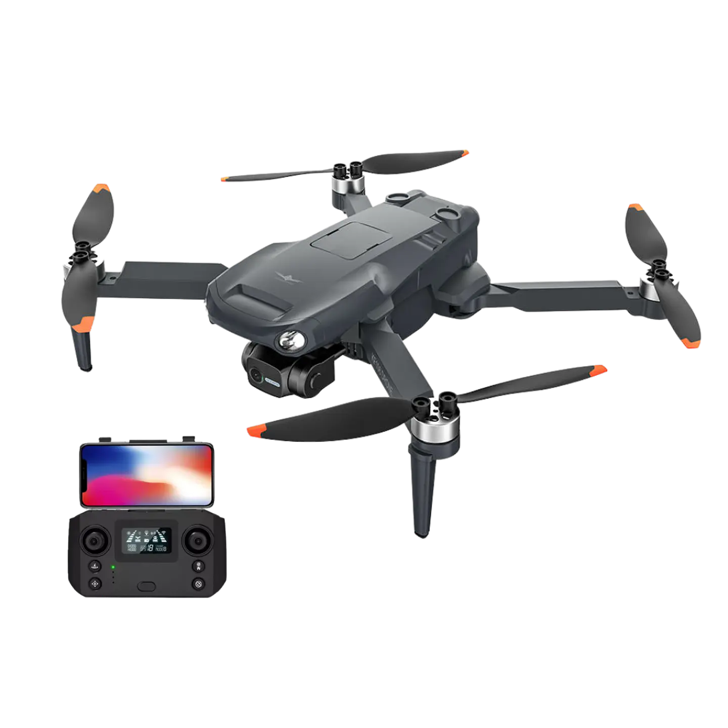 Dron KF106 - Gimbal de 3 ejes, GPS Y 3 baterías (Pack vuelo extendido) 1