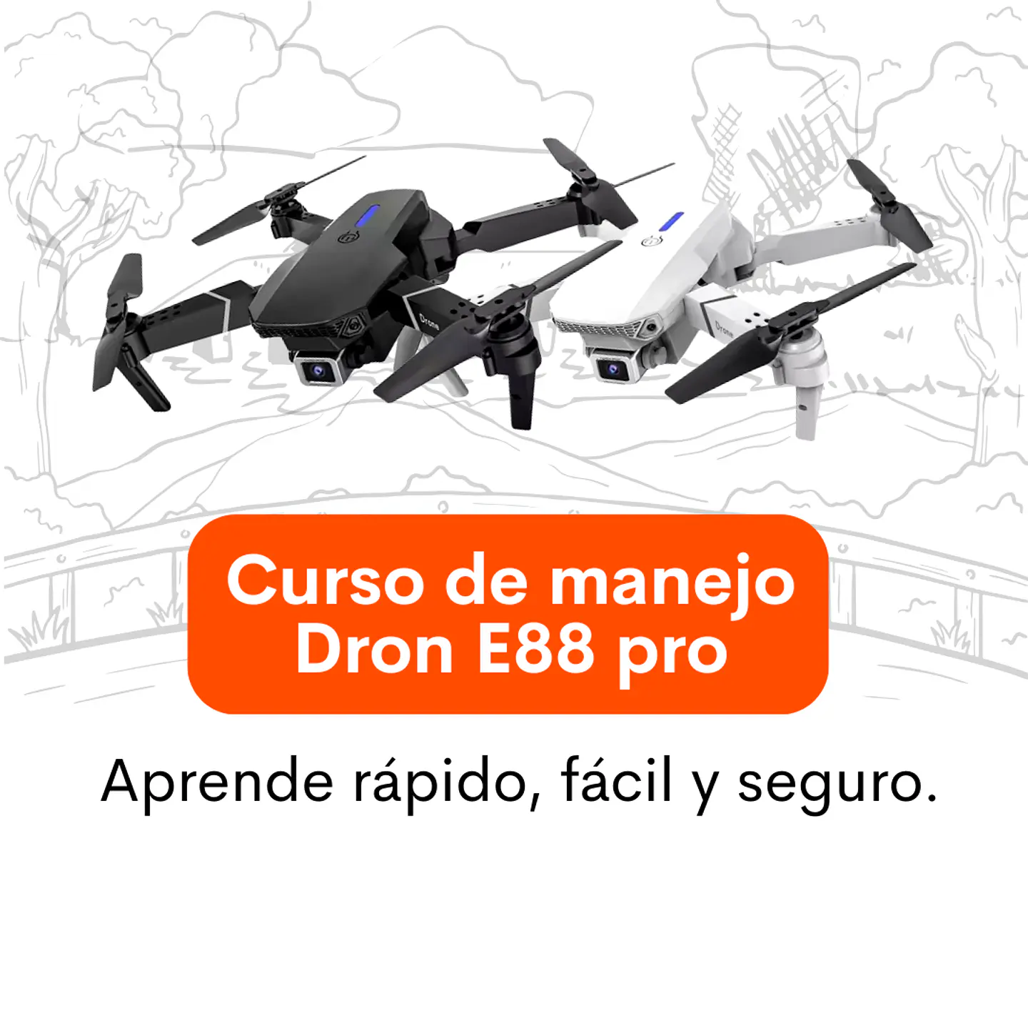Dron E88 pro 1