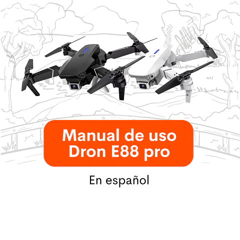 Manual Dron E88 pro