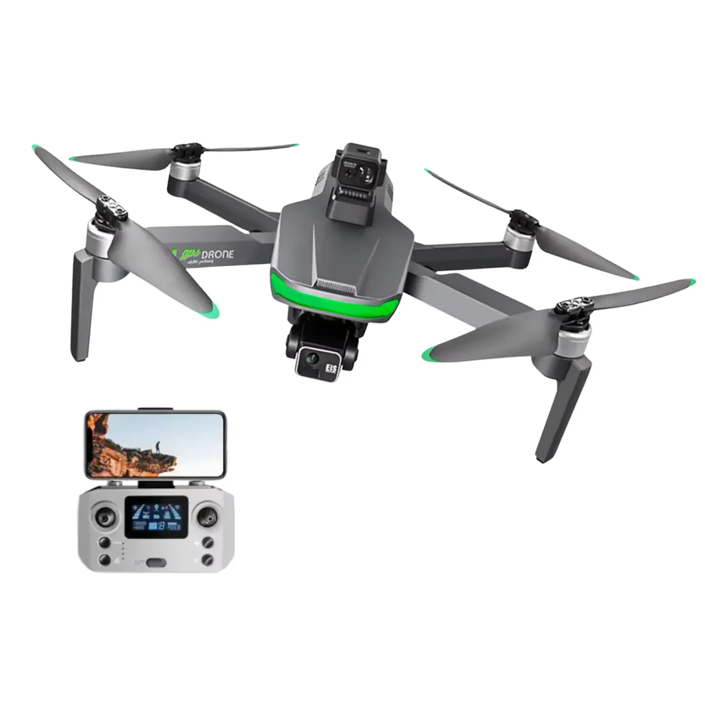 Dron S155 Pro Max - 6KM de alcance, Gps y 3 baterías (Pack vuelo extendido) 1