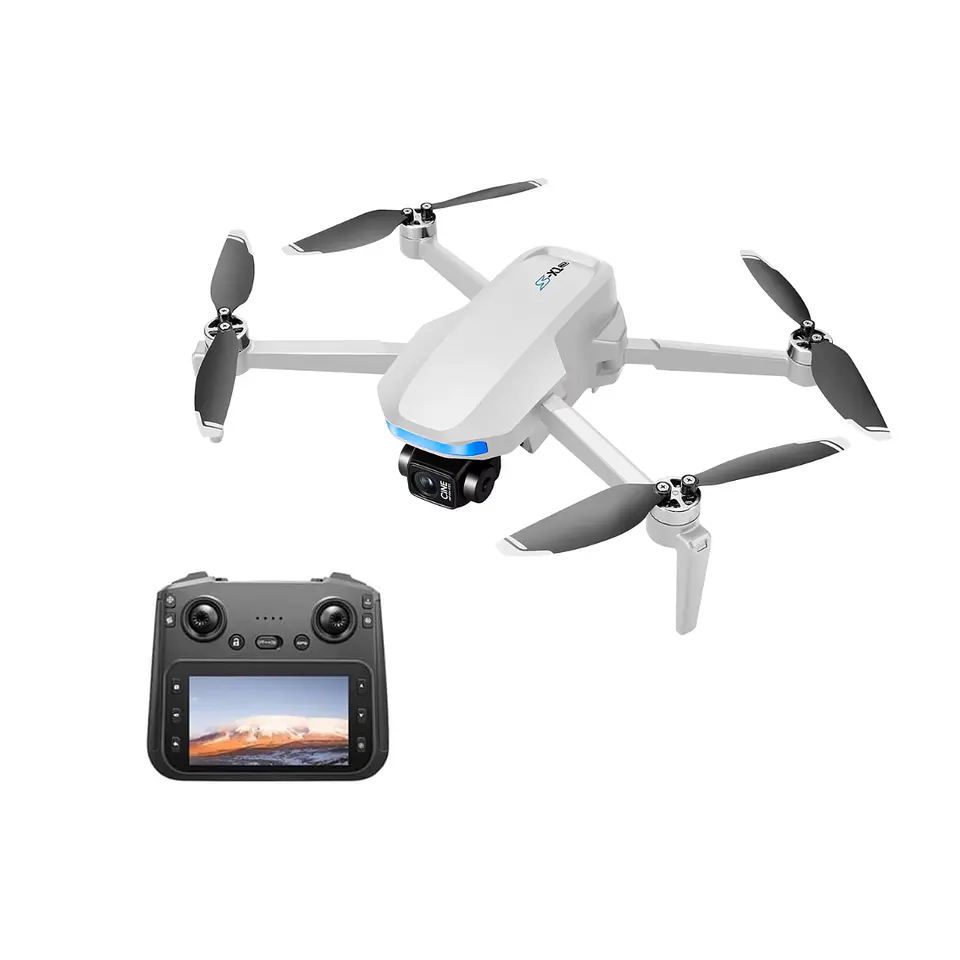 Dron S-X1 Max - 3km alcance, Gimbal 3 ejes, GPS y 3 Baterías (Pack vuelo extendido) 1