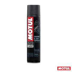 SILICONA MOTOS E10 SHINE & GO SPRAY 400 ML