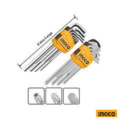 JUEGO DE LLAVES ALLEN / TORX LARGAS