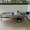 Lancha aluminio ALU 420 FULL 20 HP trailer 