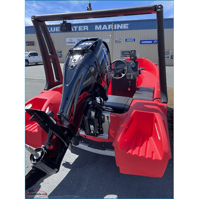 Lancha HDPE Whaly 435R PRO 30-40 HP trailer