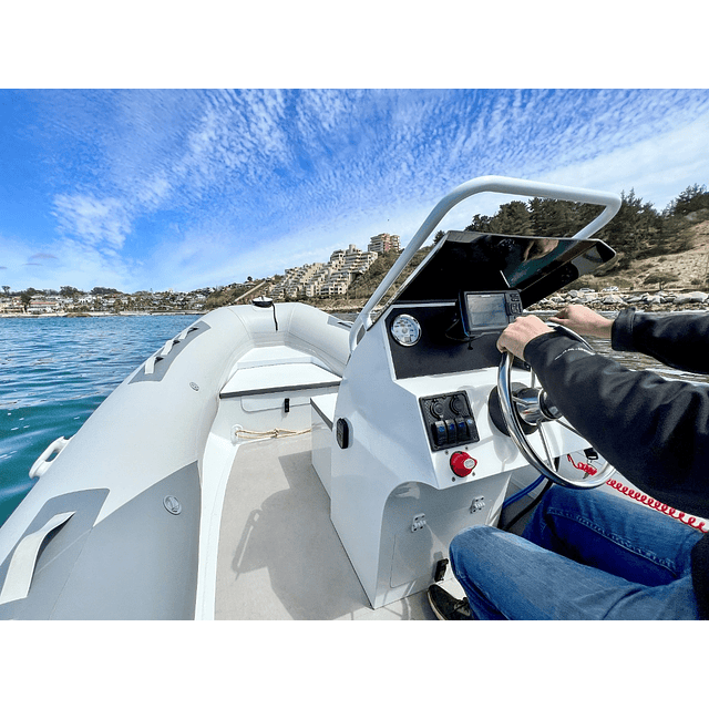 Lancha Semirrígida Sierra 480 2024 FULL 60 HP Trailer