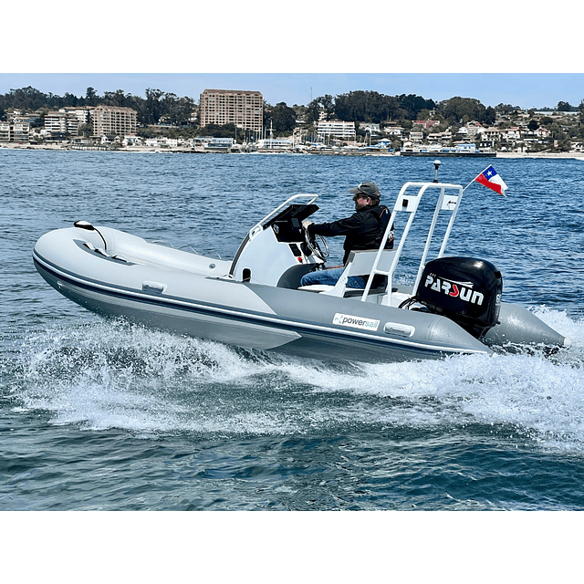 Lancha Semirrígida Sierra 480 2024 FULL 60 HP Trailer