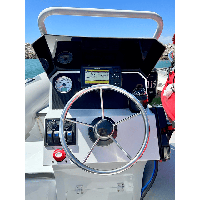 Lancha Semirrígida Sierra 480 2024 FULL 60 HP Trailer