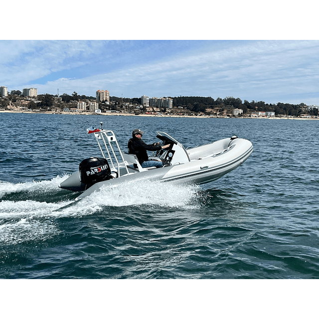 Lancha Semirrígida Sierra 480 2024 FULL 60 HP Trailer